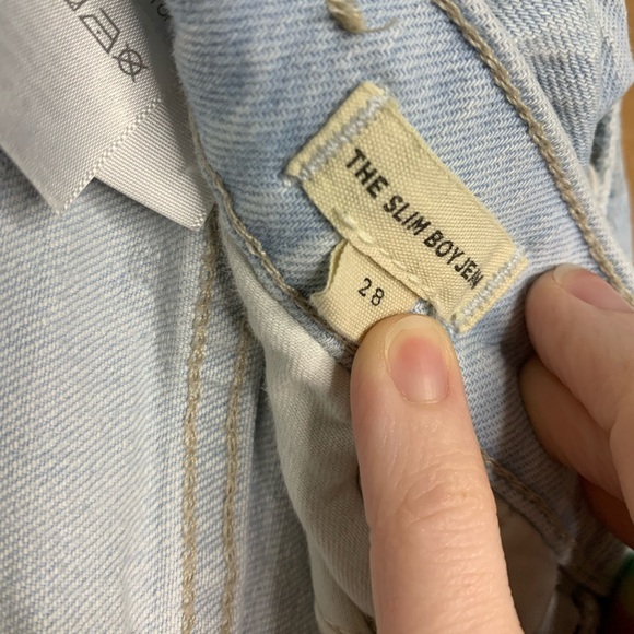 Madewell The Slim BoyJean in Patchen Wash | Size 28 - Picture 3 of 10